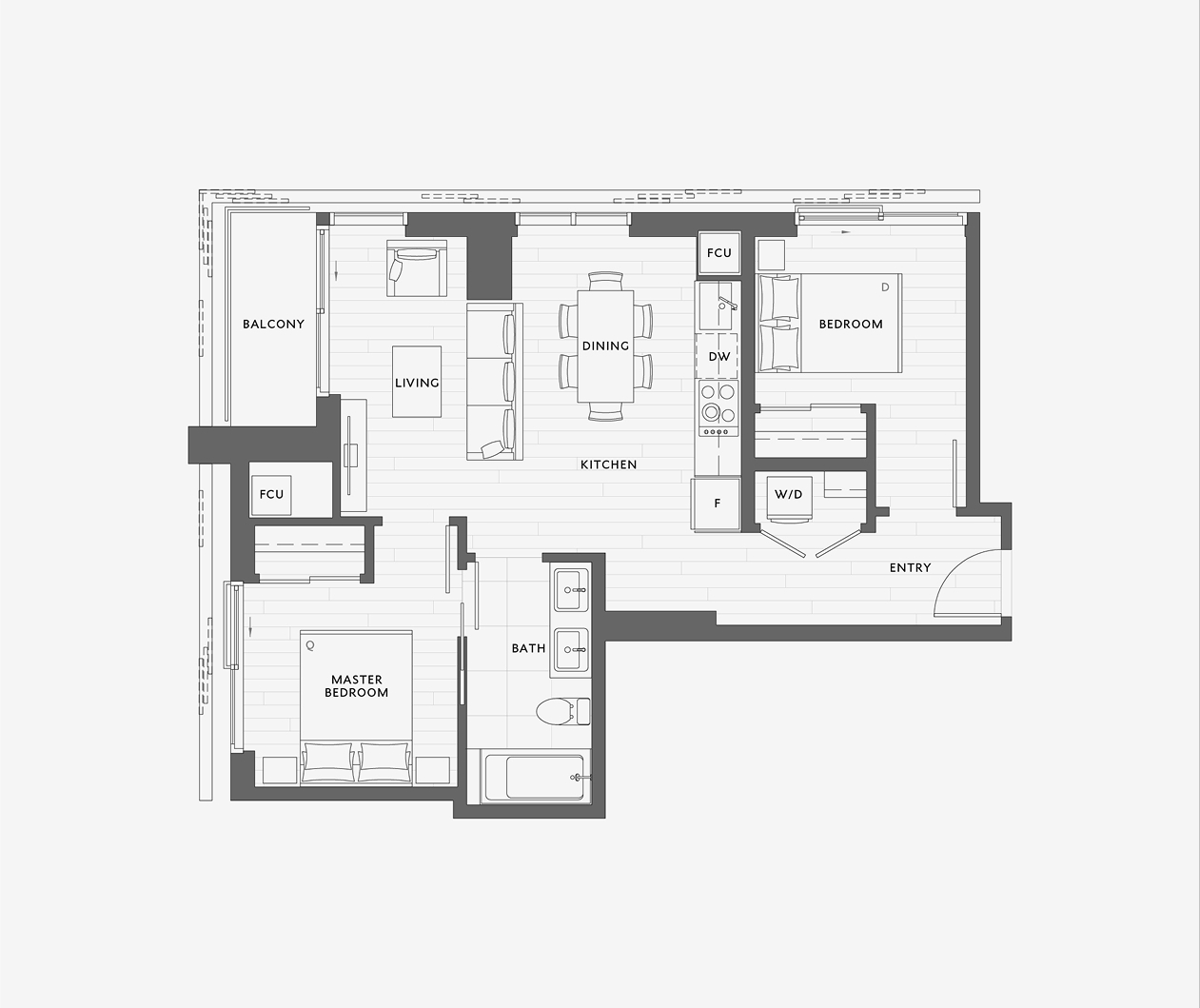 2 Bedroom
