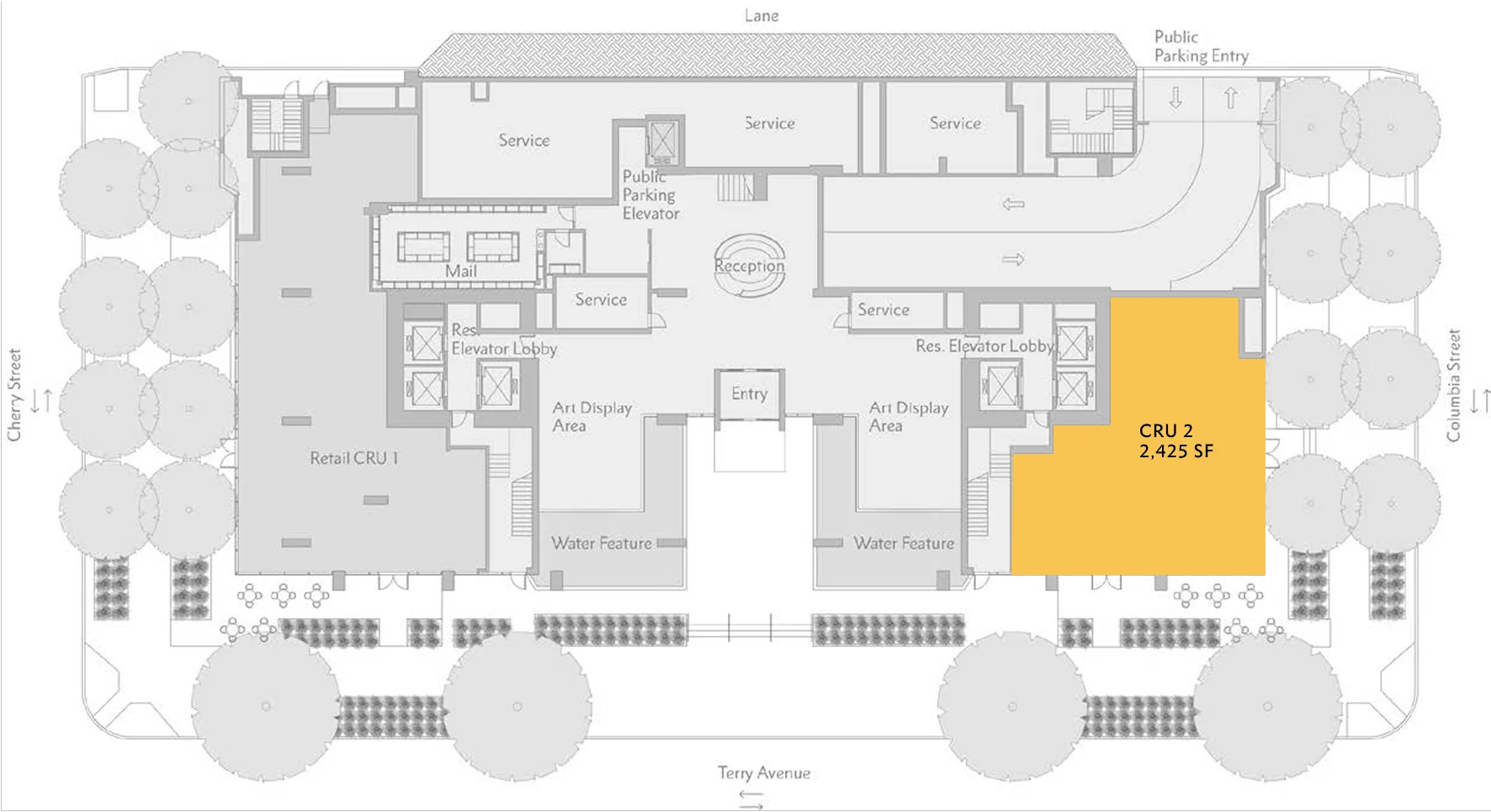 retail spaces